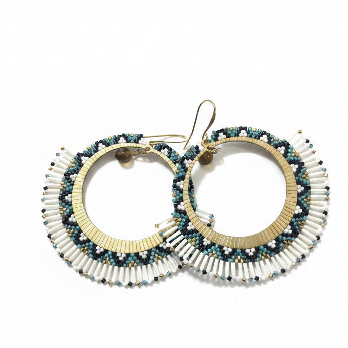 Brushed Bugle Hoops
