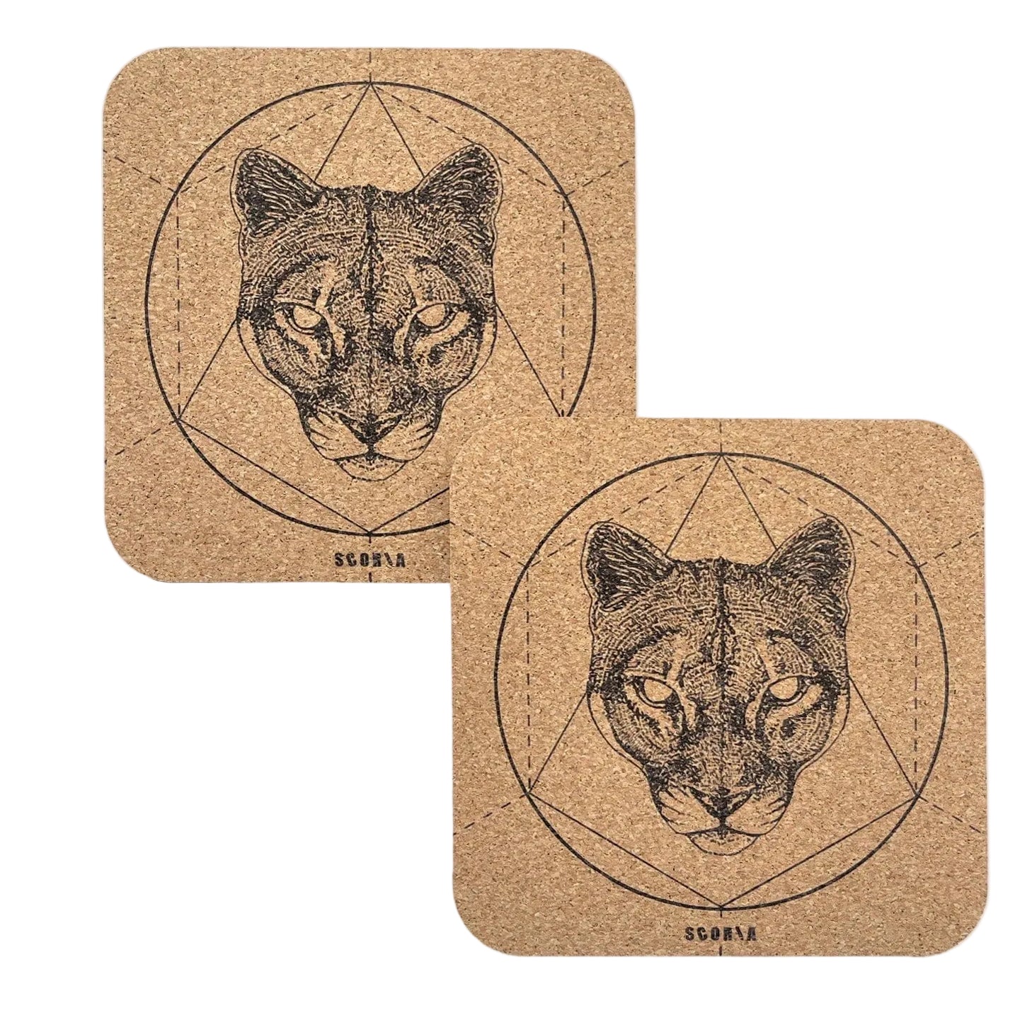 Mountain Lion Cushioning Cork Knee Pads