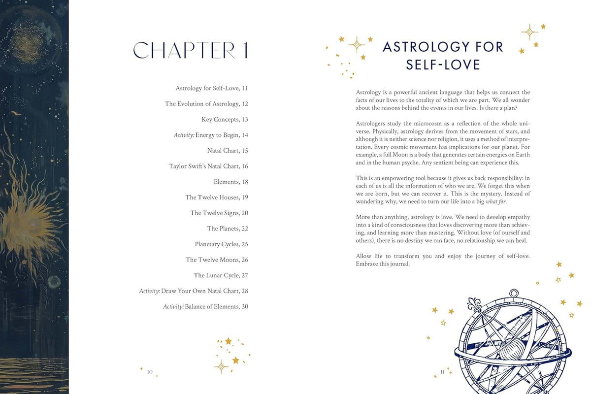 Self-Love Astrology Journal