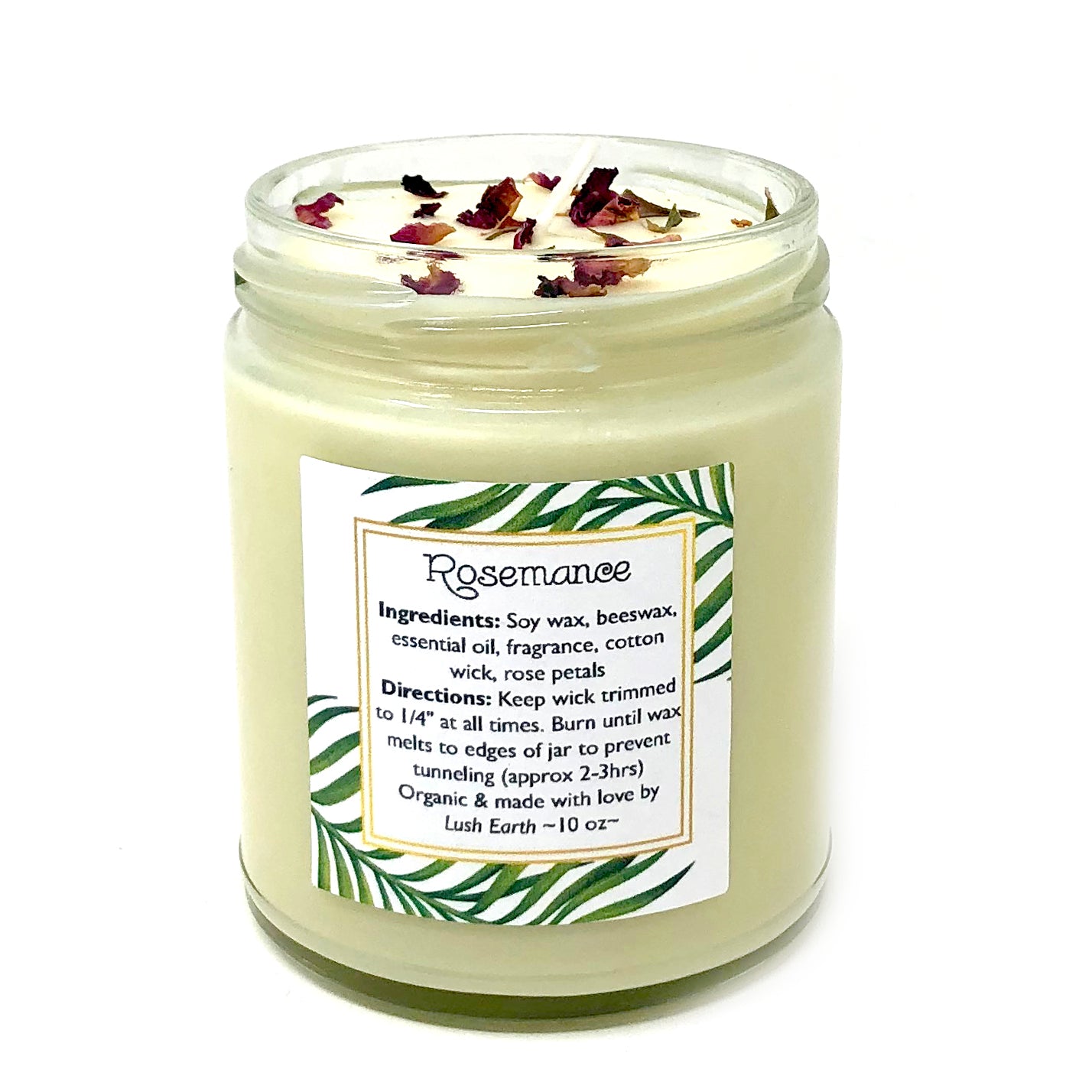 Rosemance Soy Candle — 10oz