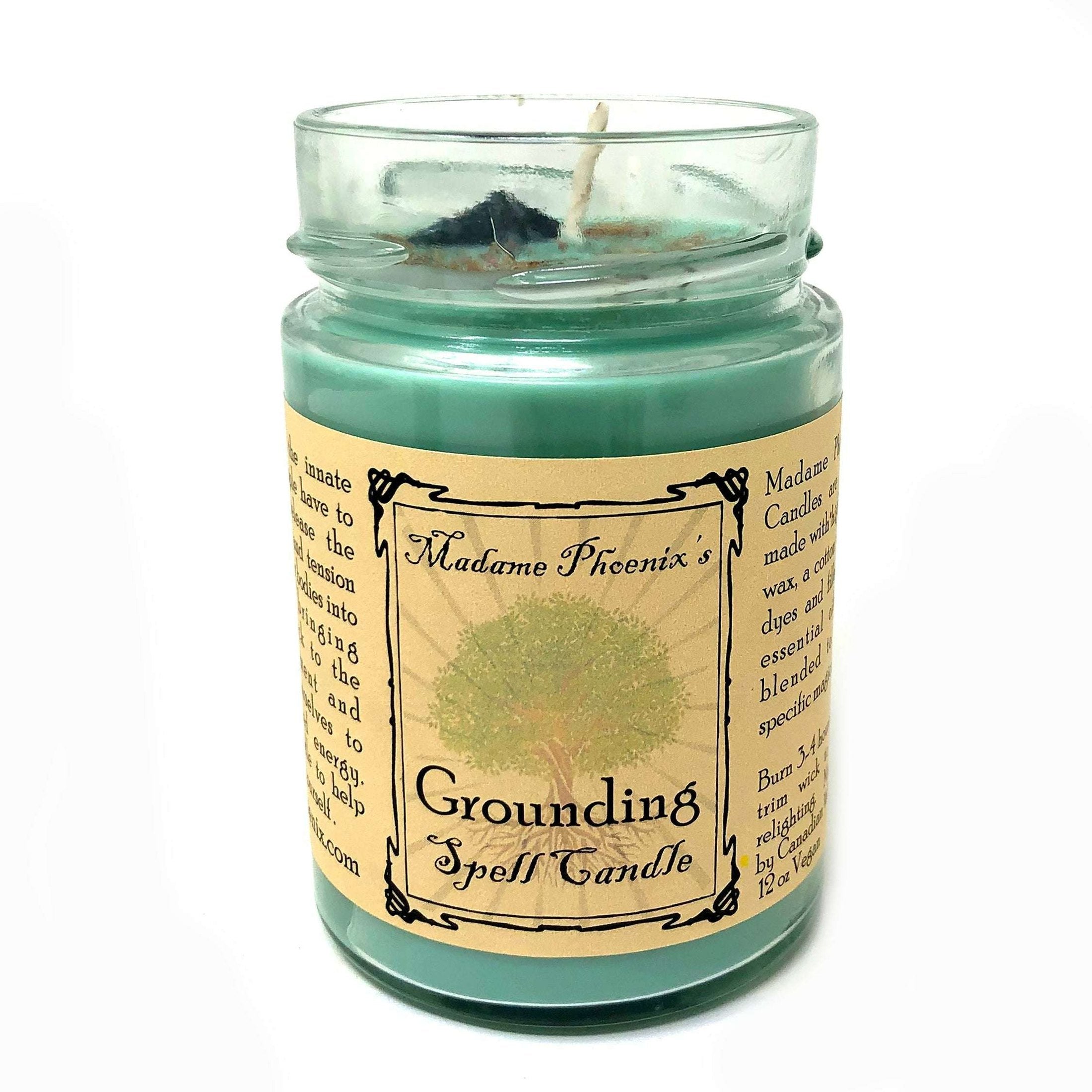 Grounding Candle (12oz) by Madame Phoenix