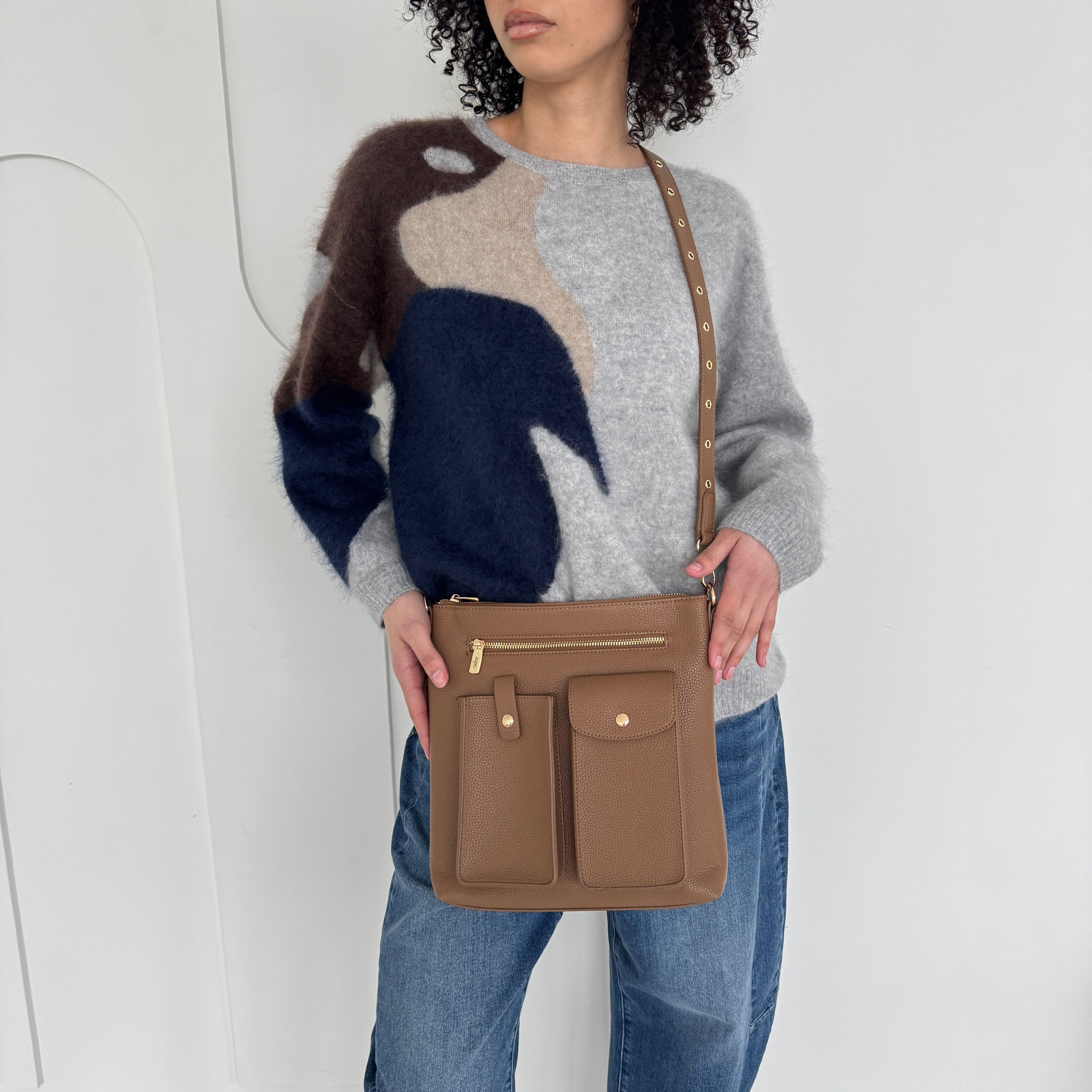 Sofia Messenger Crossbody Bag