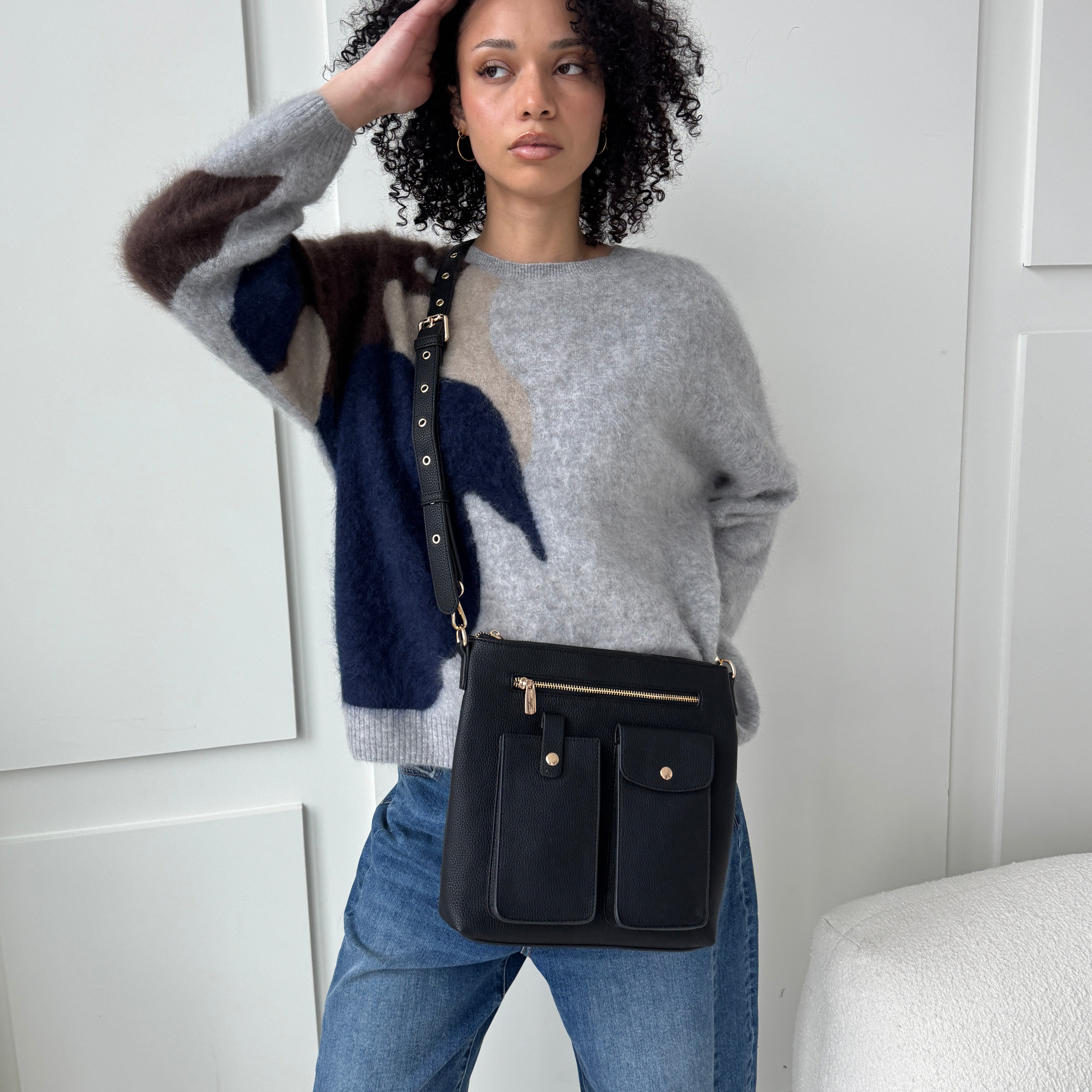 Sofia Messenger Crossbody Bag