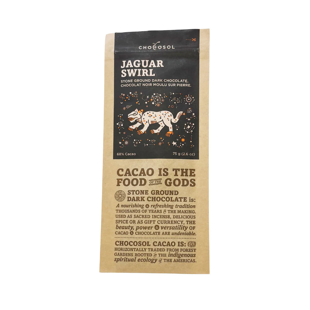 Jaguar Swirl Chocolate Bar