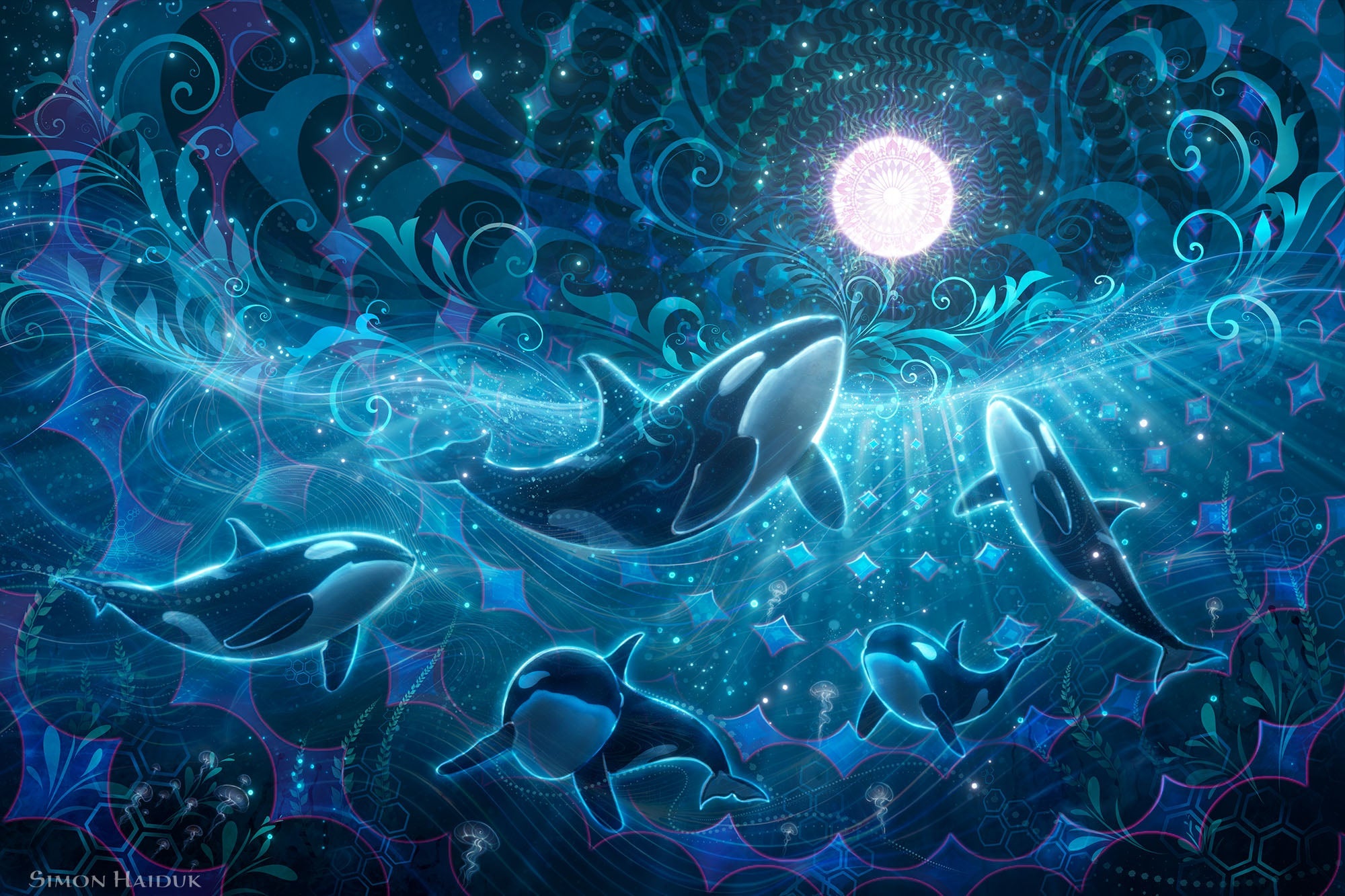 Orca Ascension - Paper Prints