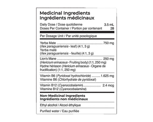 Wake — Lion's Mane & Yerba Mate Tincture