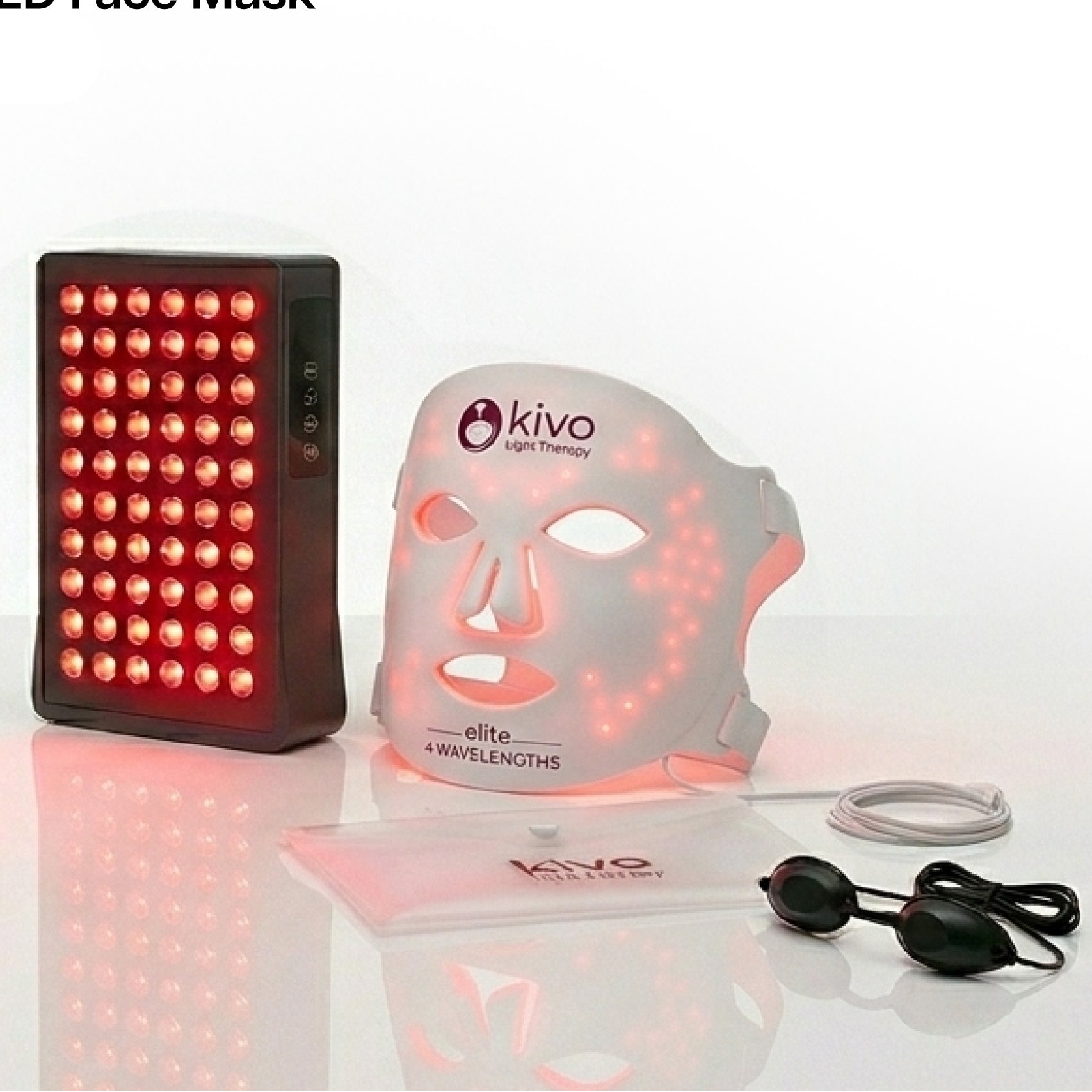 Kivo Elite Mask + Vital 300 Panel Value Bundle
