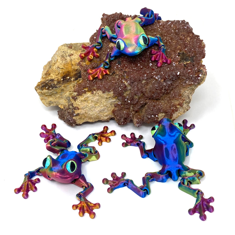 Cosmic Frogs by Wonderful 3D Art - alter8.com