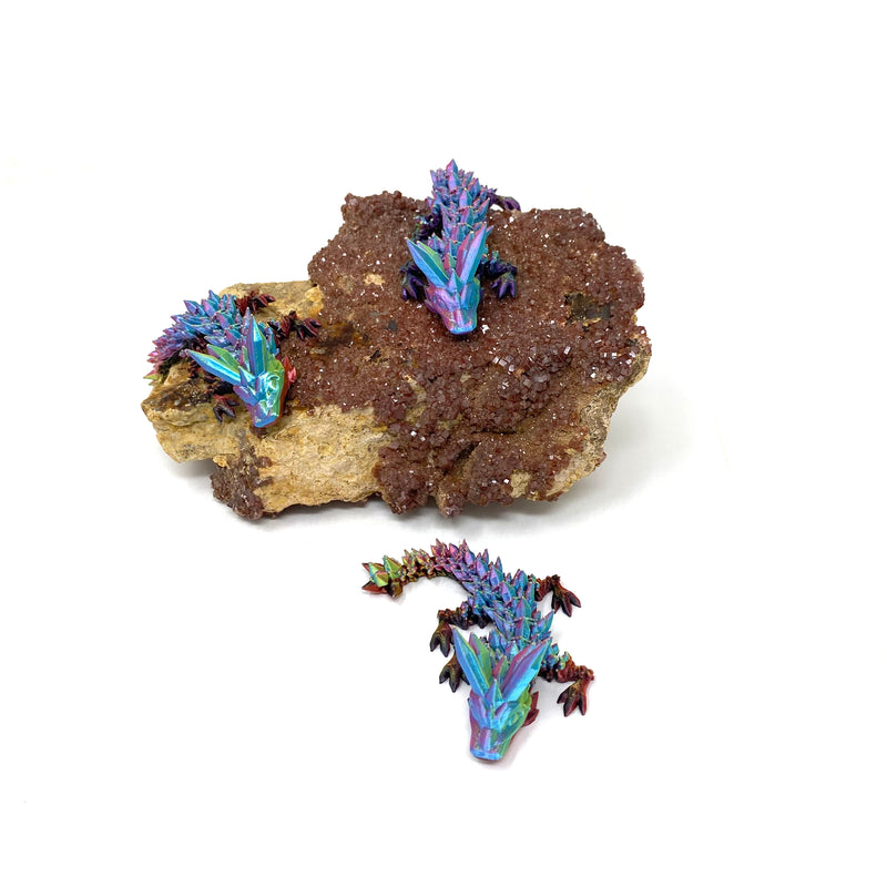Micro Crystal Dragons by Wonderful 3D Art - alter8.com