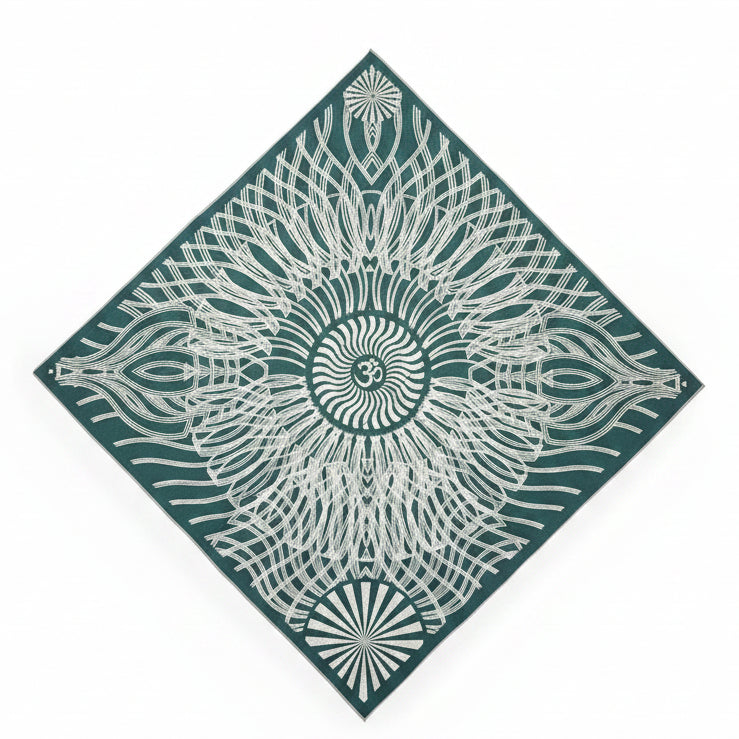 Ohm - Crystal Infused Bandana | Altar Cloth