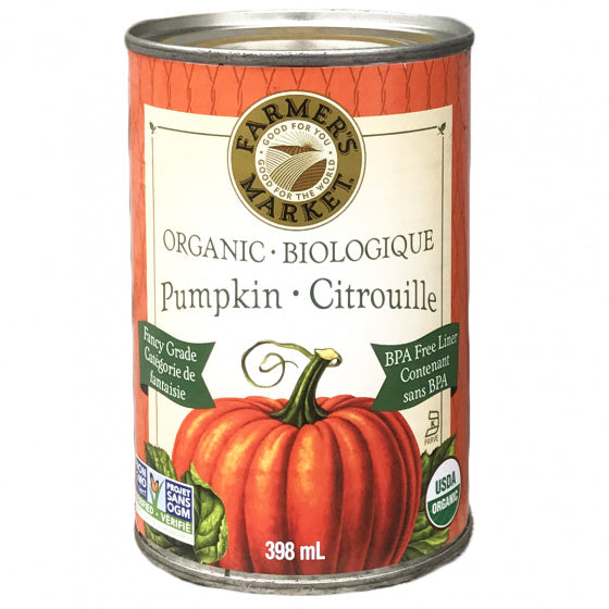 Farmer's Market Organic Pumpkin Puree - alter8.com