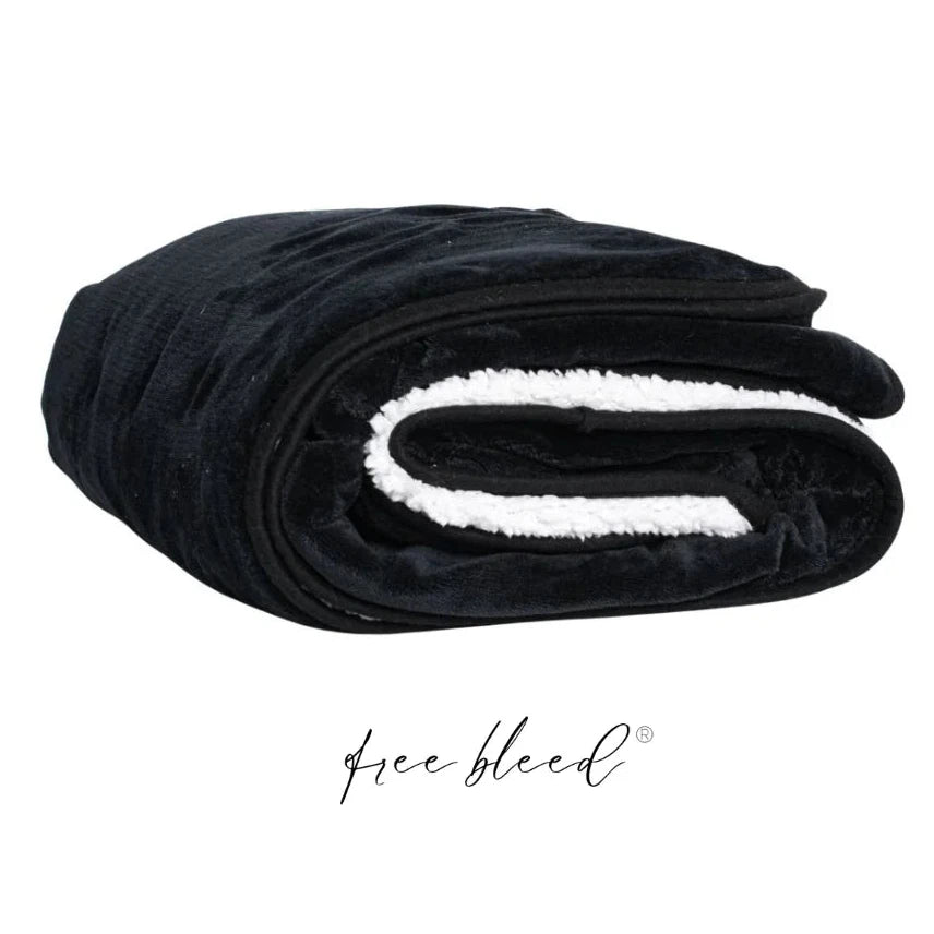 Free Bleed® Blanket - Ebony