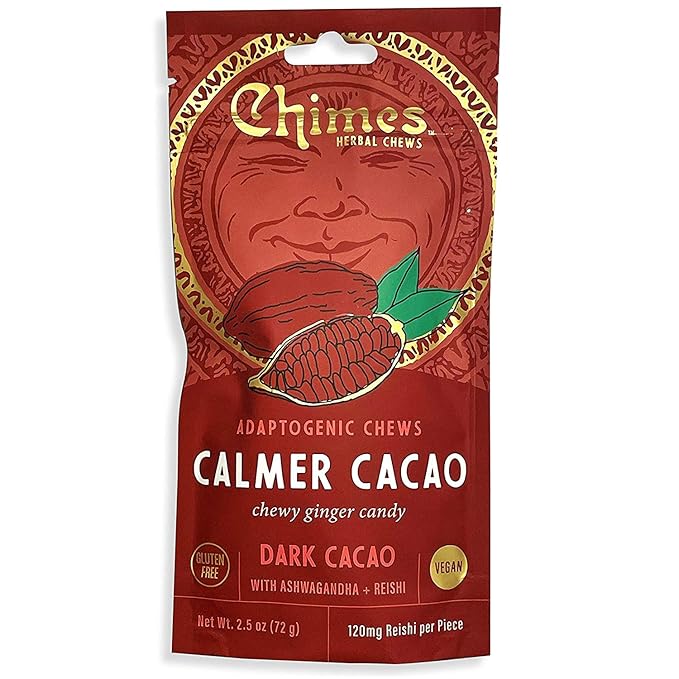 Dark Cocoa Adaptogen Ginger Chews