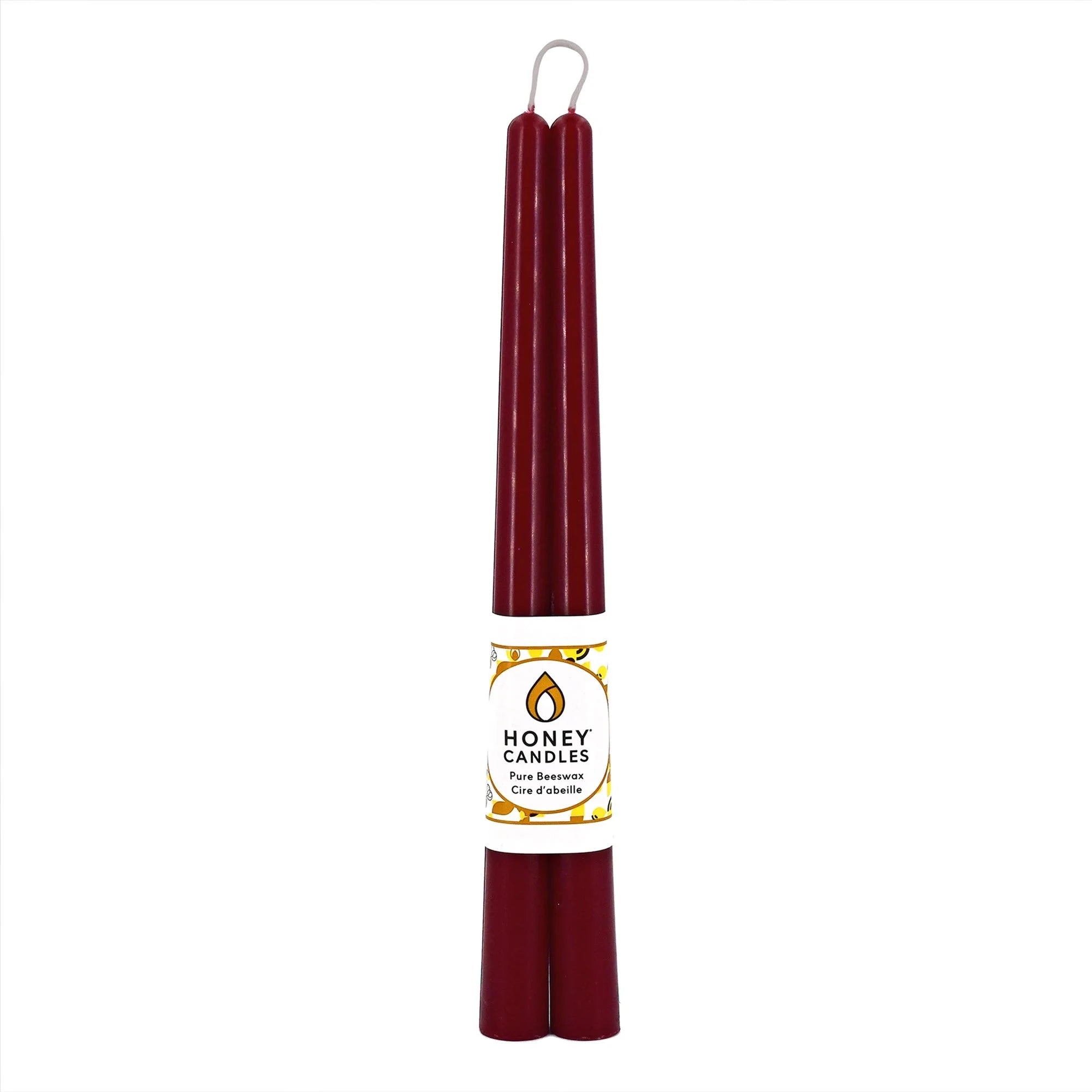 Coloured Beeswax Taper [Pair] - 12 Inch