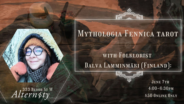 Folklorist Dalva Lamminmäki (Finland): Mythologia Fennica tarot