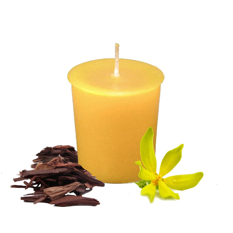 Evening Bloom Beeswax Votive
