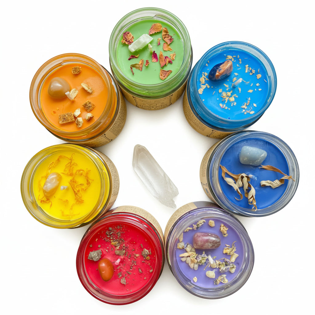 Chakra Candles — 8oz Organic Soy