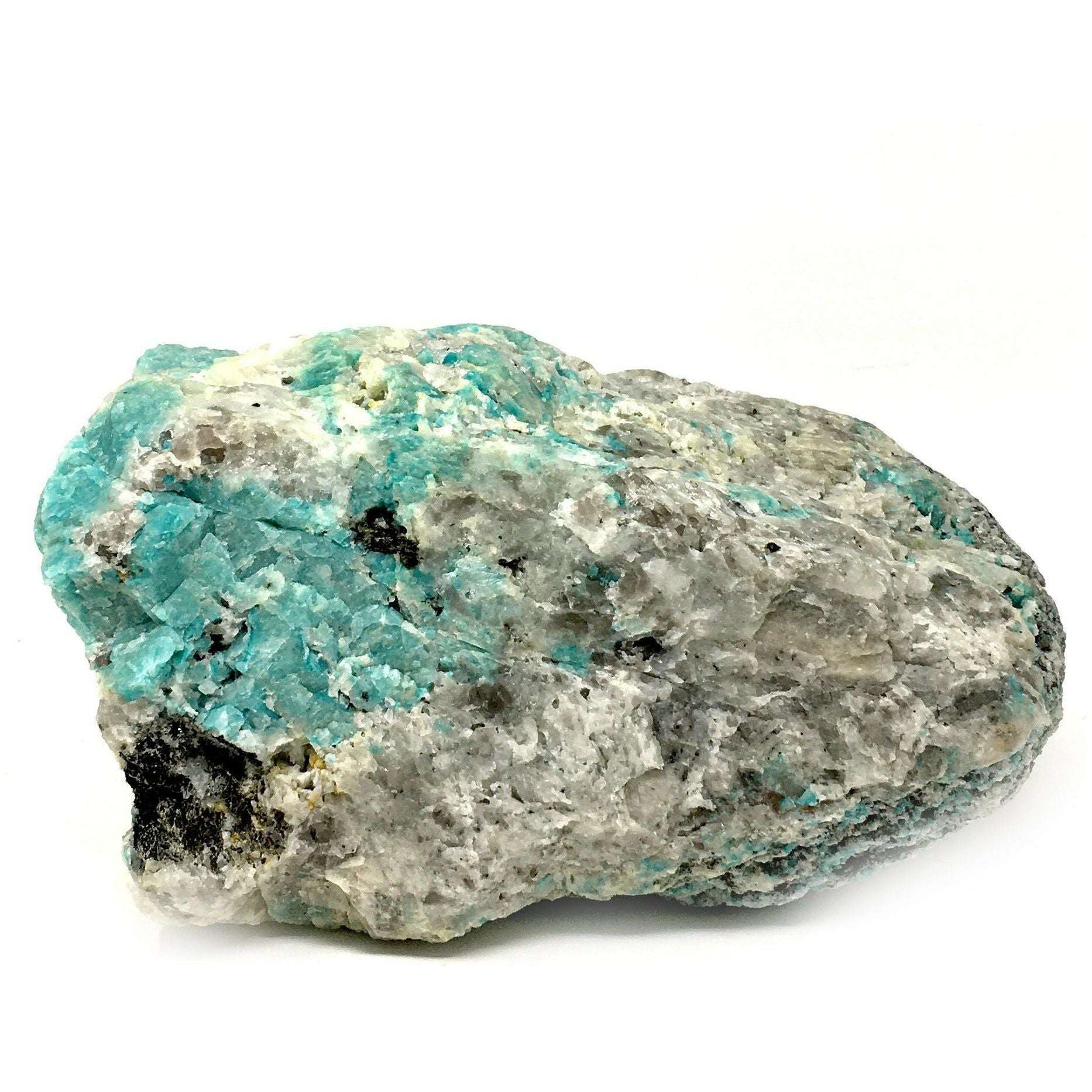 Amazonite with Tourmaline and Smoky Quartz - alter8.com