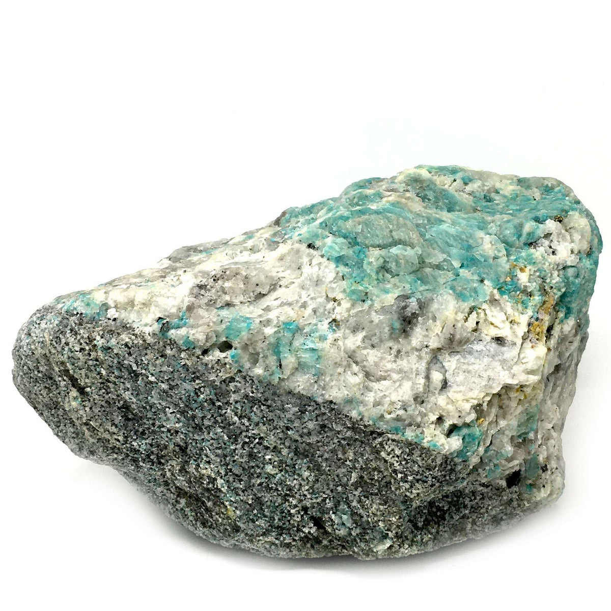 Amazonite with Tourmaline and Smoky Quartz - alter8.com