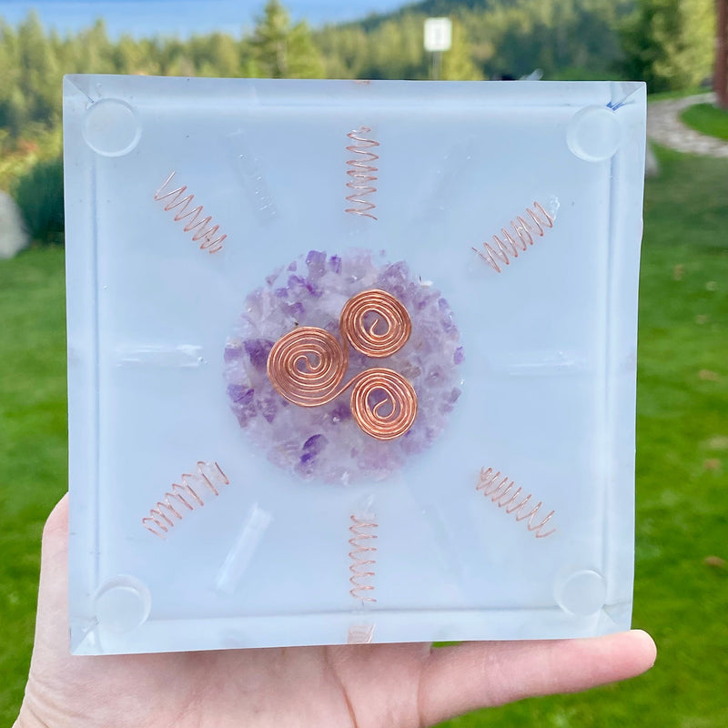 Orgonite Pyramid : Generator