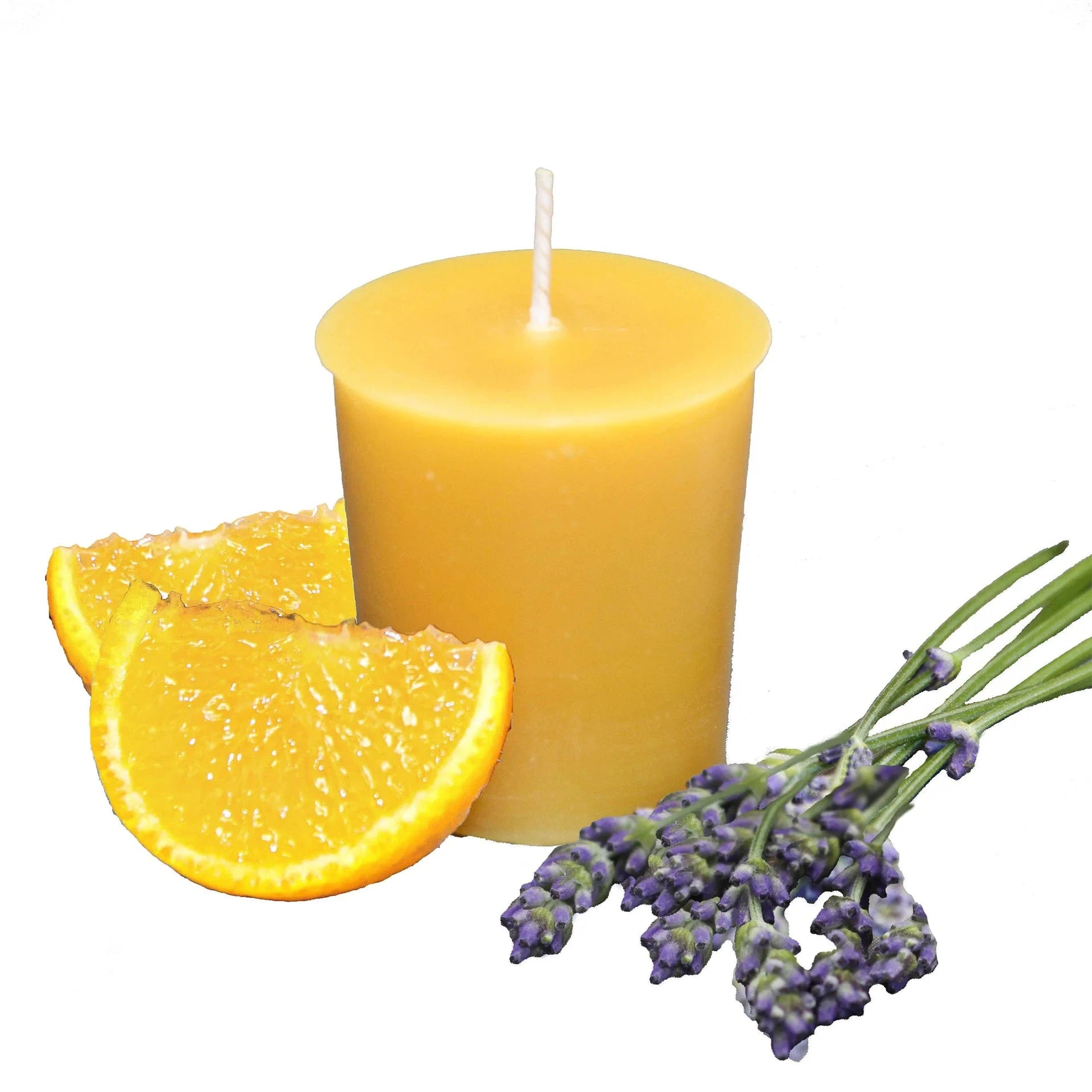 Country Lavender Beeswax Votive