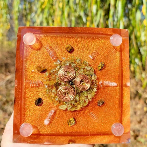 Orgonite Pyramid — Merkaba