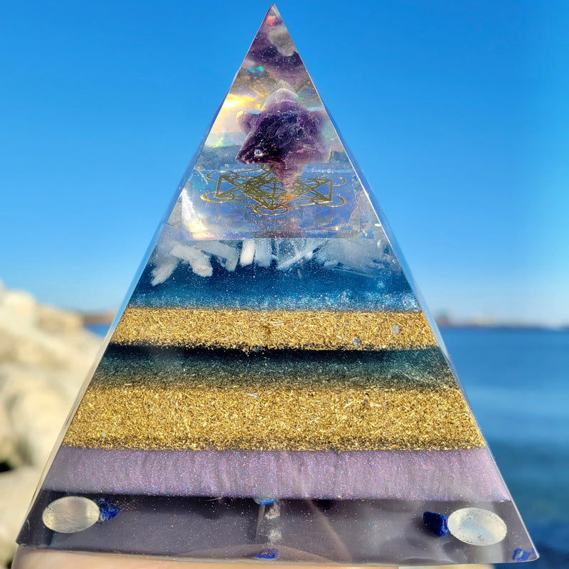 Orgonite Pyramid : Merkaba