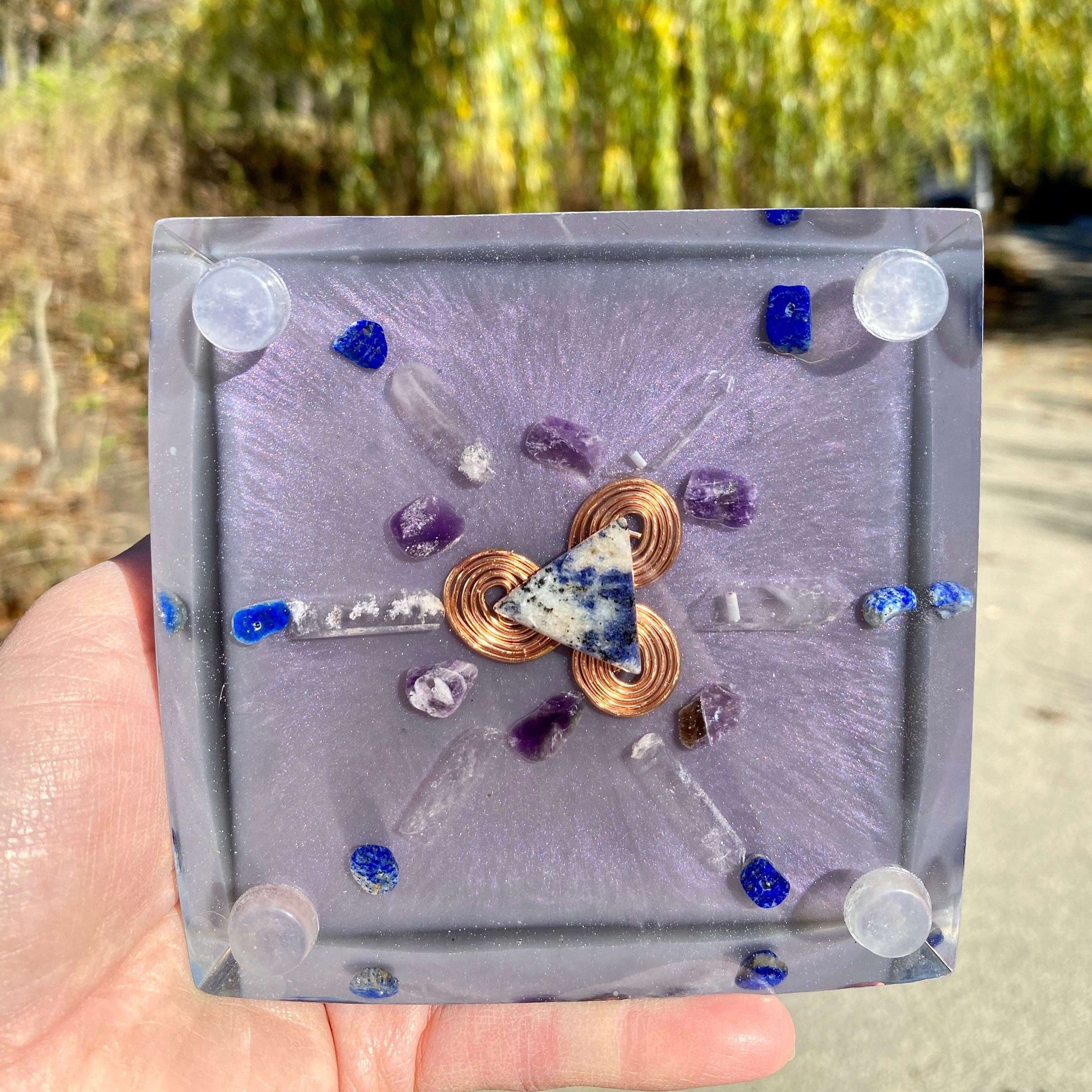 Orgonite Pyramid : Merkaba