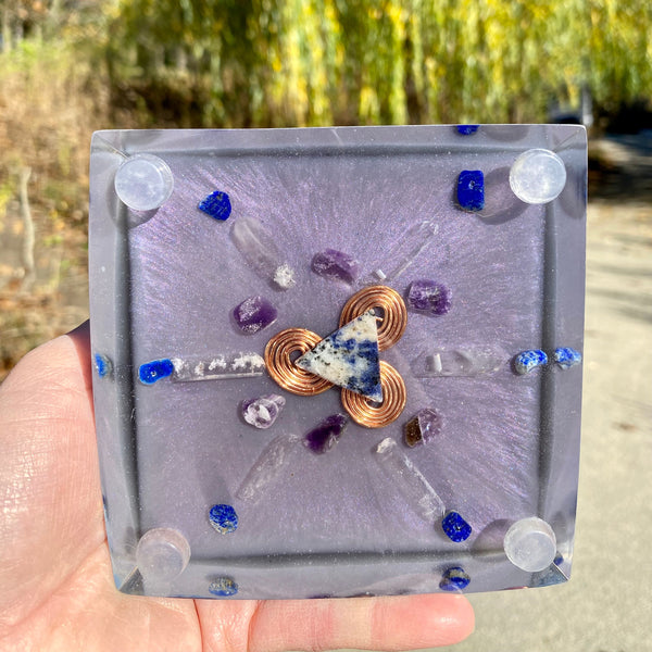 Orgonite Pyramid : Merkaba