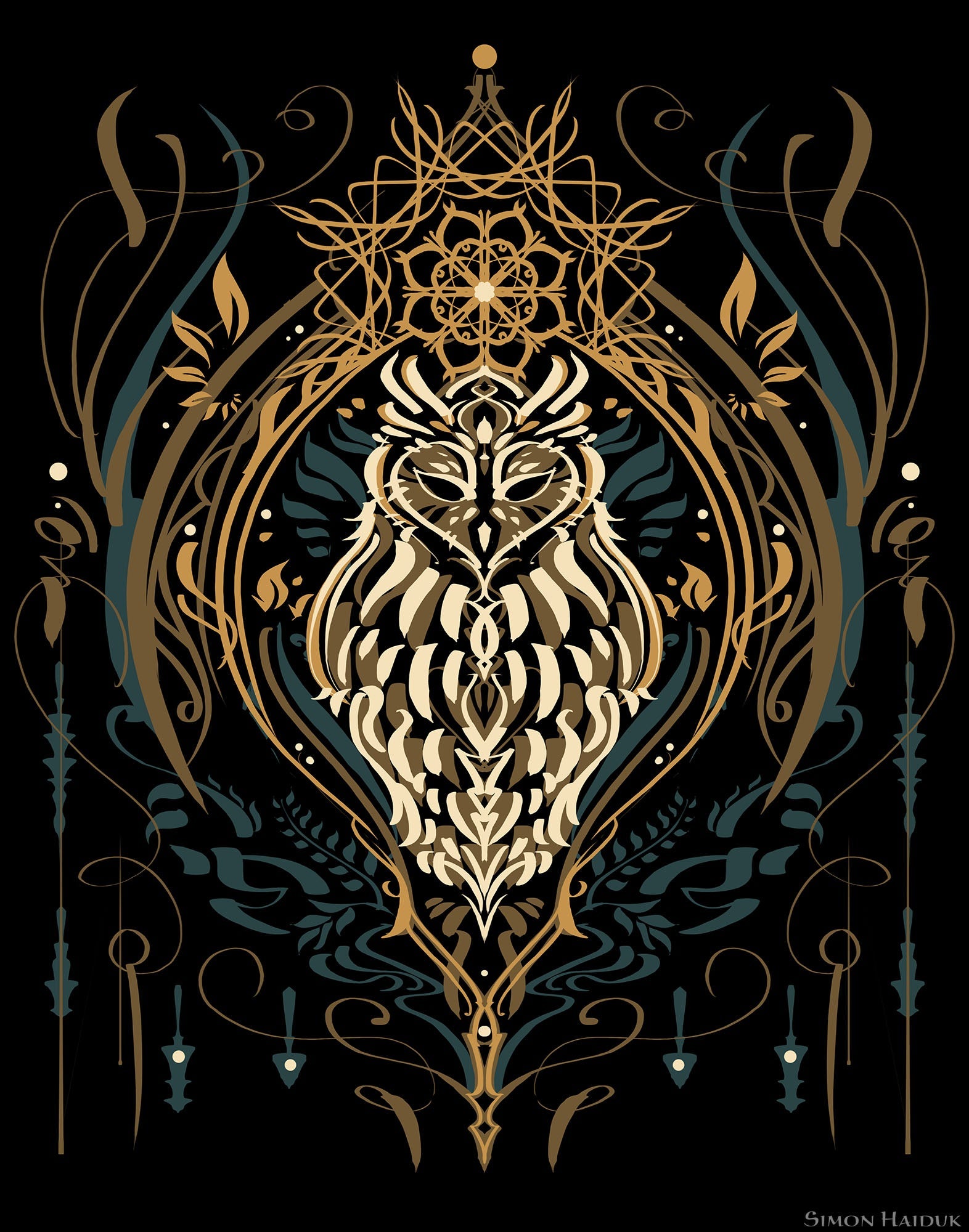Owl Sigil - Paper Prints