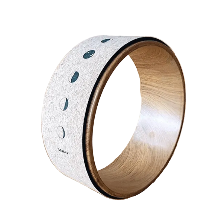 Illuminate Cork Yoga Wheel