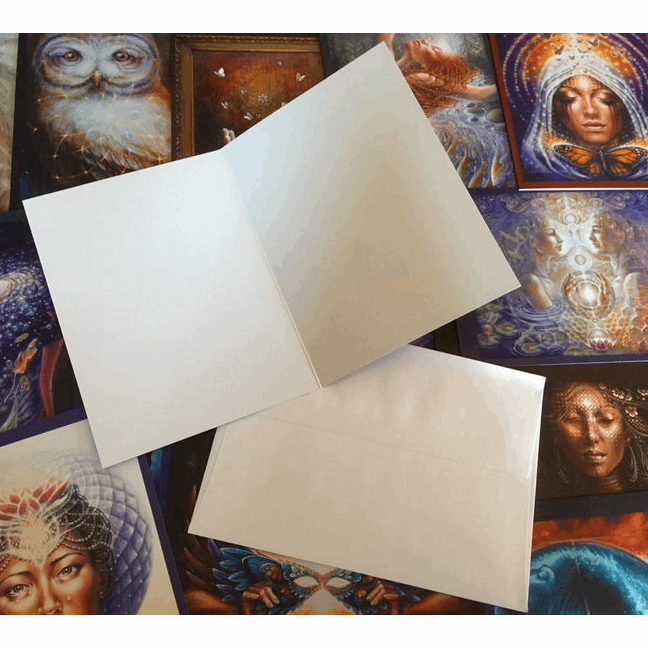 "Mycelium Dreaming" Greeting Card by Autumn Skye - alter8.com