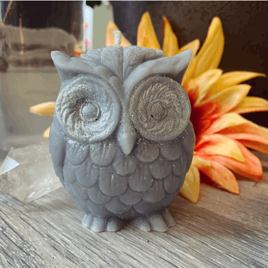 Owl Candle by Madame Phoenix - alter8.com