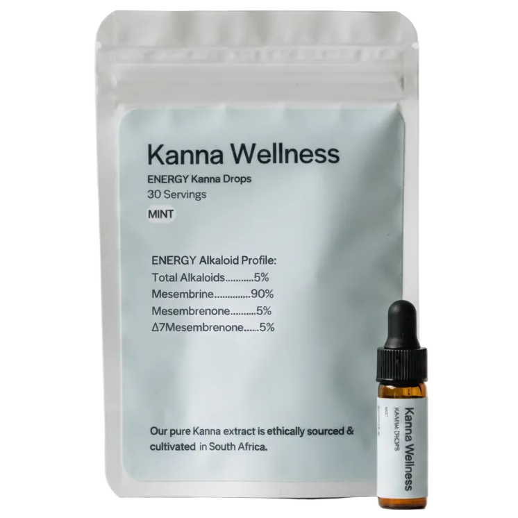 Kanna Drops — Liquid Extract, Mint