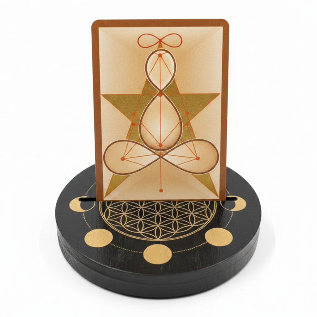Flower Of Life Tarot Card Holder