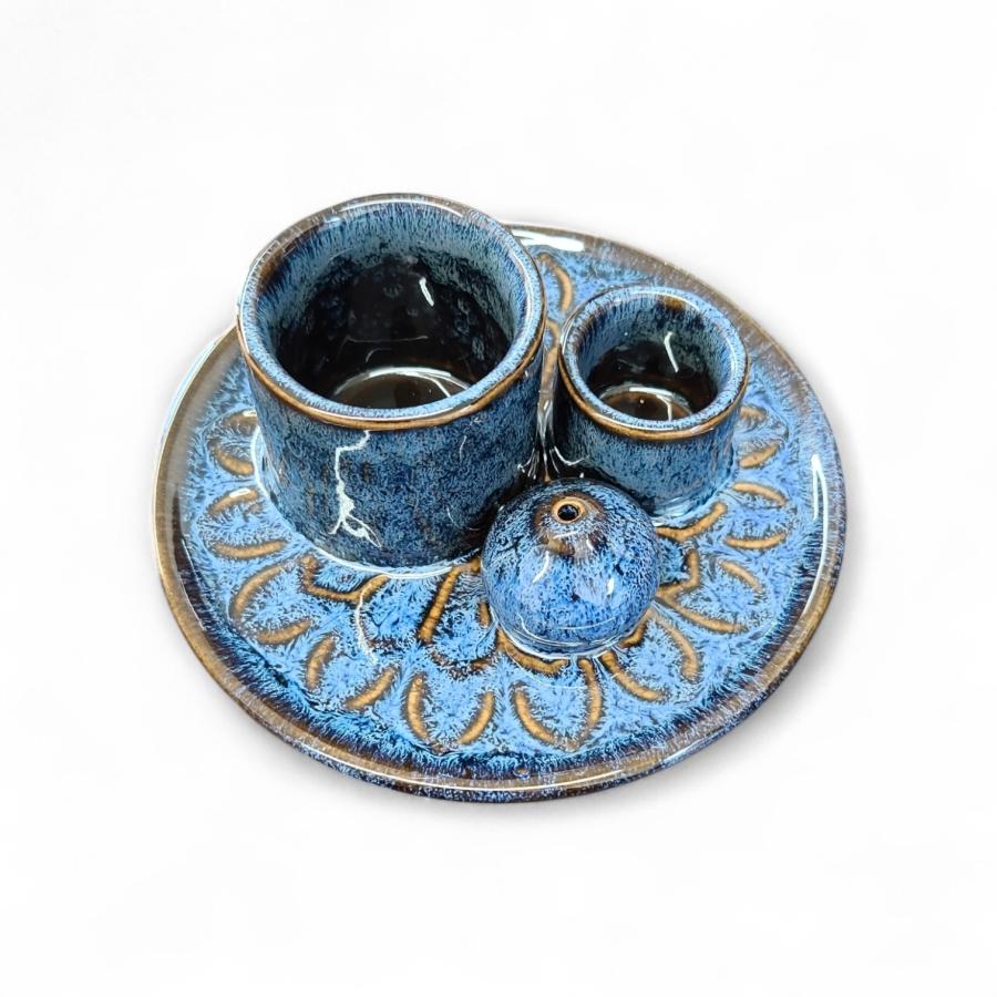Ocean Ceramic Smudge Burner