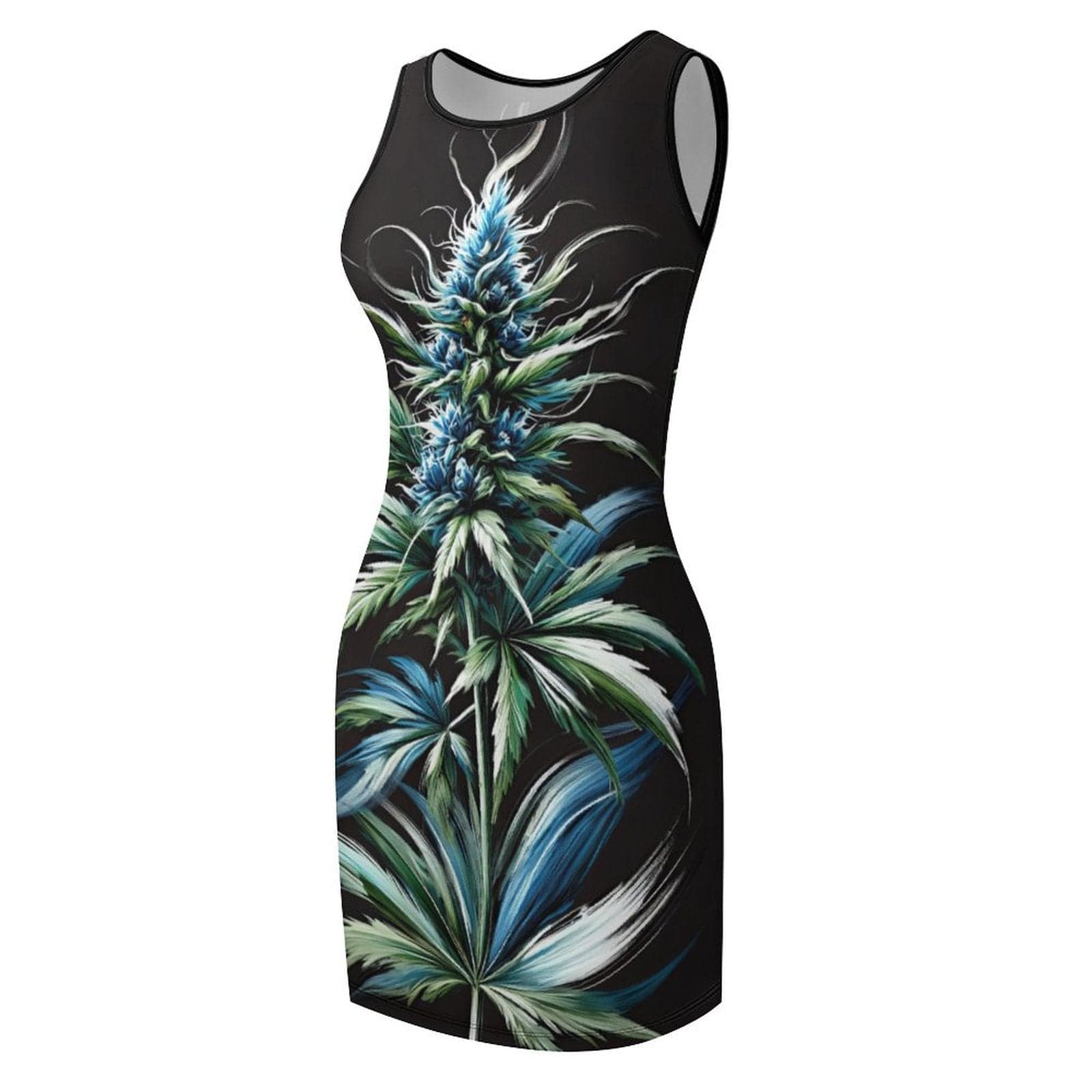 Blue Dream Sleeveless Tank Dress