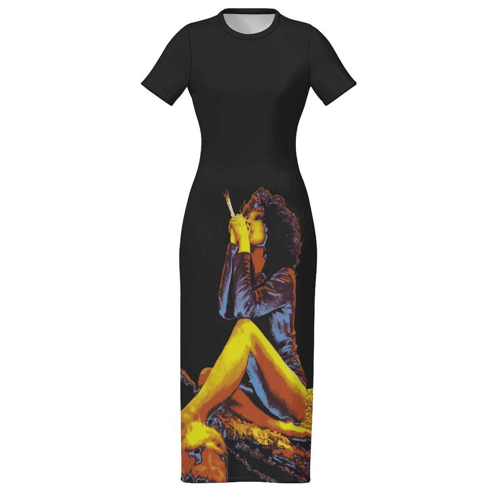 Hotbox Goddess Bodycon Maxi Dress