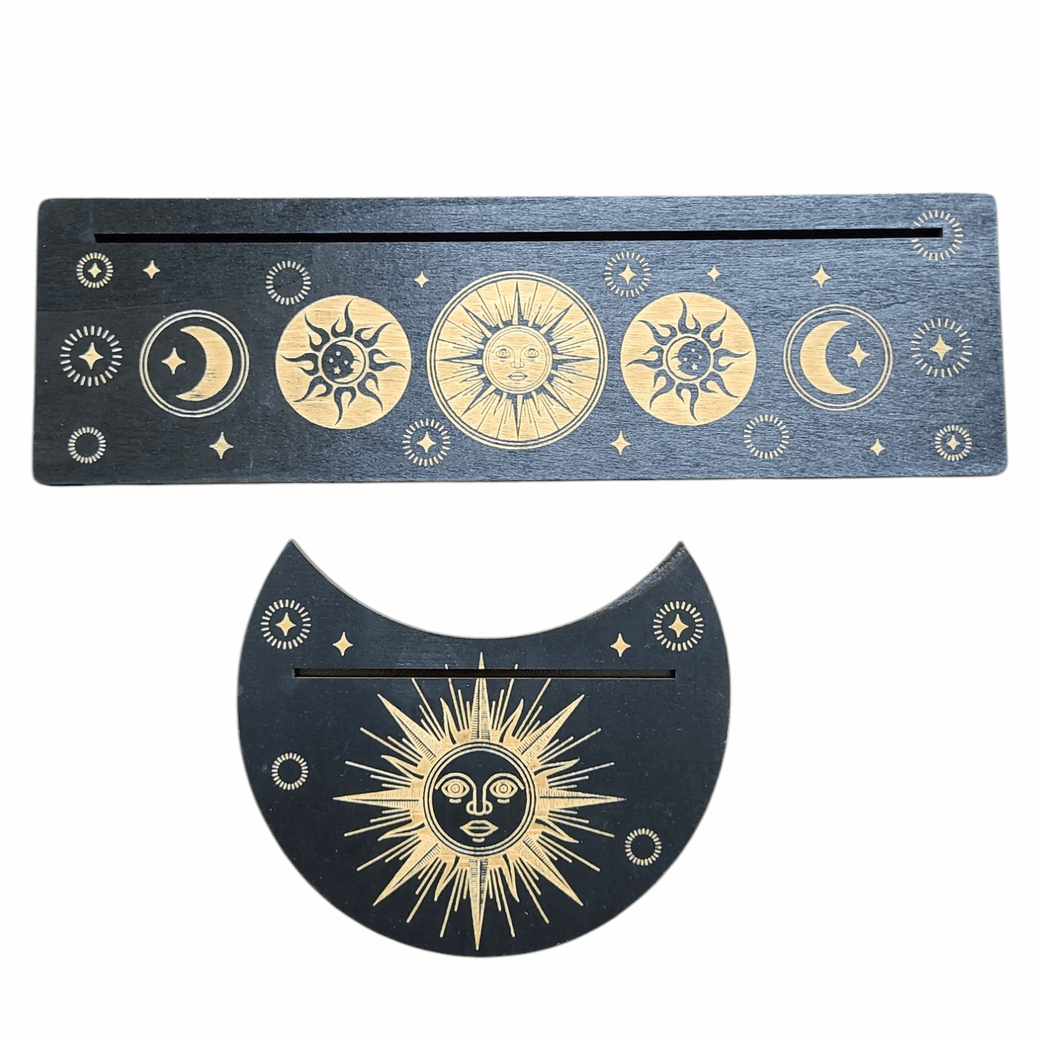 Wooden Tarot Card Holder