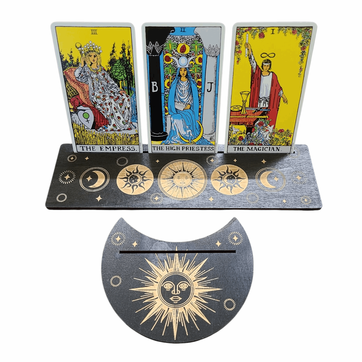 Wooden Tarot Card Holder