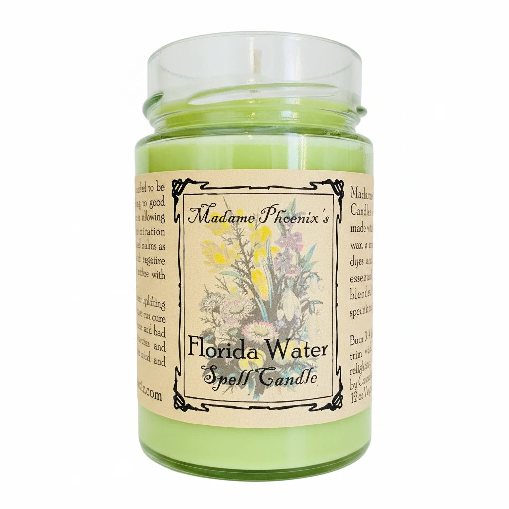 Florida Water Candle — 12oz Organic Soy