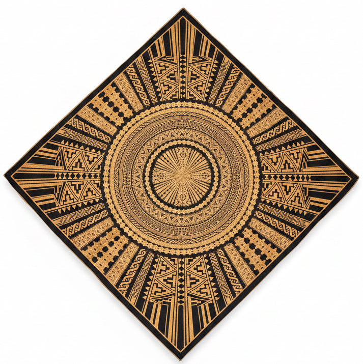 Tribal Portal - Crystal Infused Bandana | Altar Cloth
