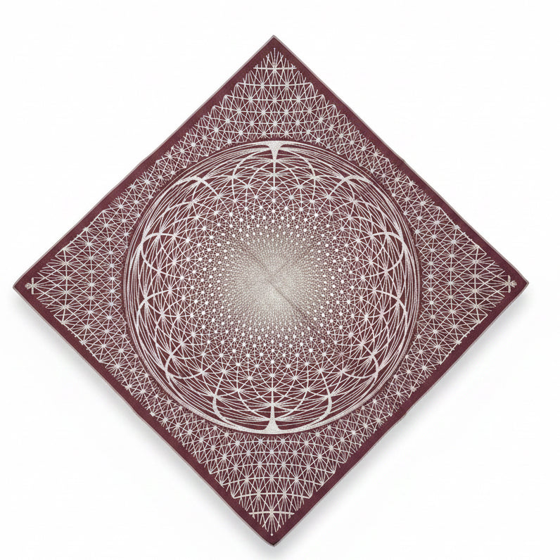 Vortex - Crystal Infused Bandana | Altar Cloth