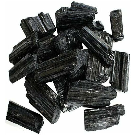 Black Tourmaline (Schorl) Raw Pieces - alter8.com