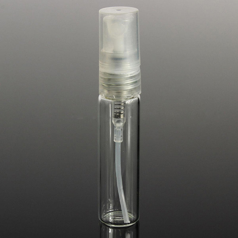 Clear Glass Spray Bottle (Atomizer)- 5ml - alter8.com