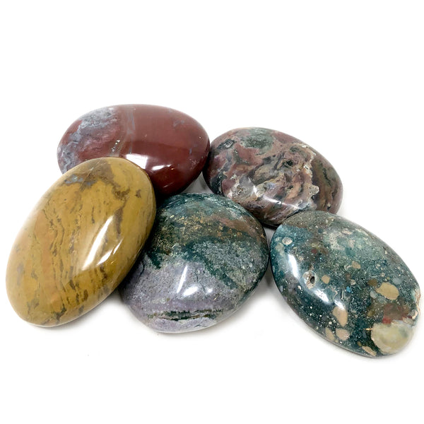 Ocean Jasper Palm Stone - alter8.com