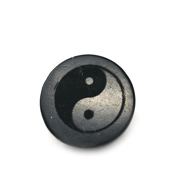 Shungite Cell Phone Stickers Round - alter8.com