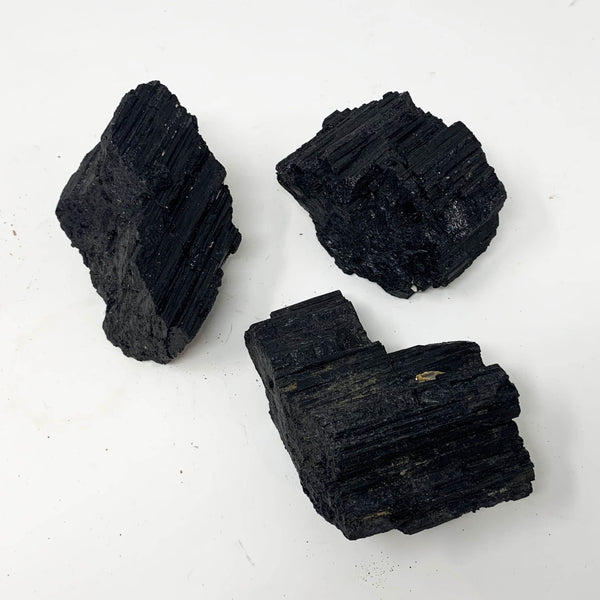 Black Tourmaline (Schorl) Raw Pieces - alter8.com