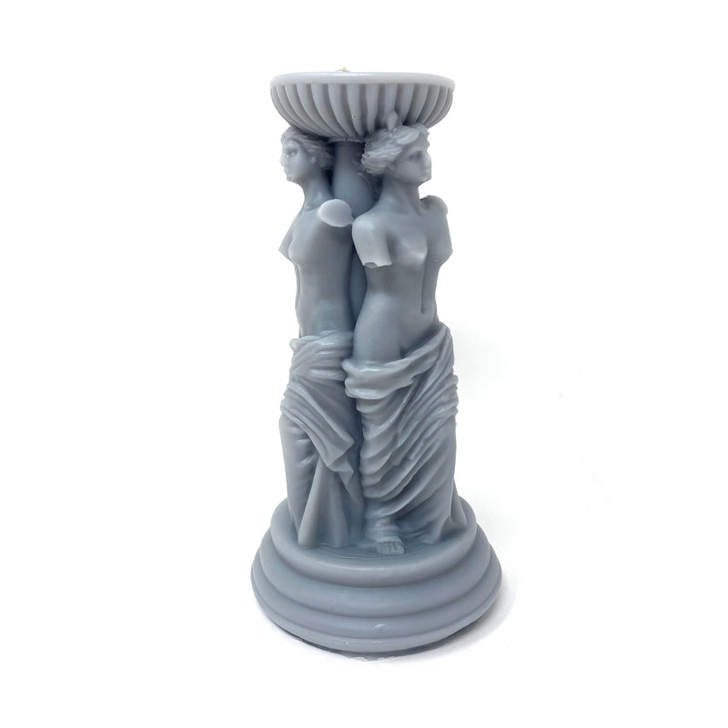 Triple Goddess Fully Formed Pillar Candle by Madame Phoenix - alter8.com