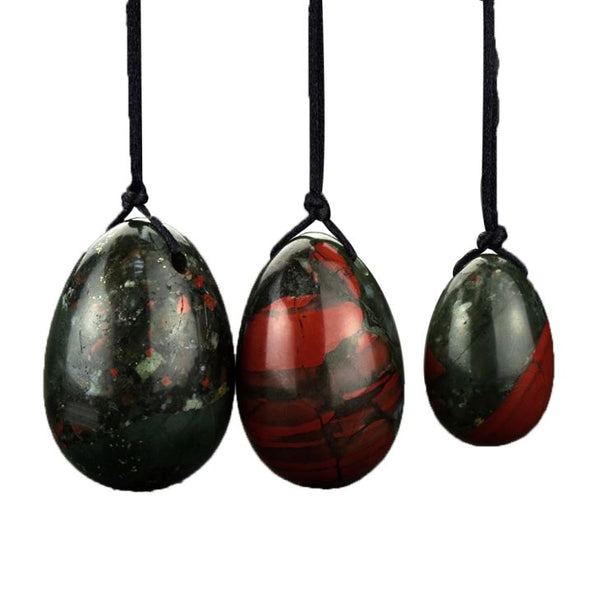 Gemstone Yoni Eggs: Bloodstone - alter8.com